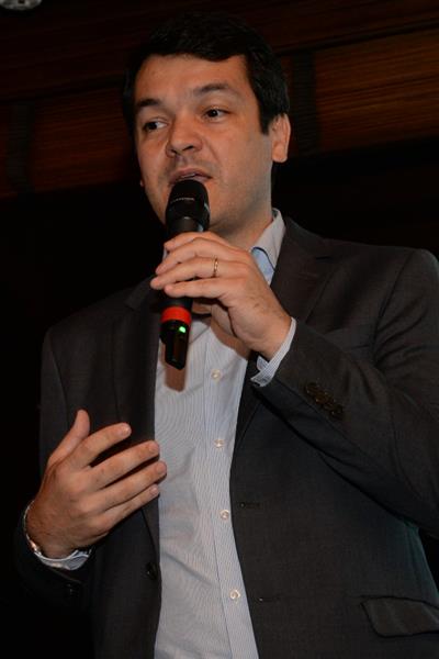 Secretário de Turismo do Estado de SP, Arbex elogiou a feira durante o evento de lançamento