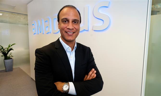 O vice-presidente de Viagens de Negócios da Amadeus, Rajiv Rajian