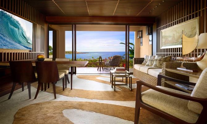 Four Seasons Resort Lanai, em Lanai City, no Havaí, foi eleito o melhor hotel dos EUA pelo ranking da U.S. News & World Report