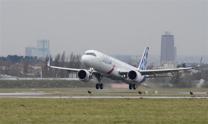 Primeiro voo oficial do A321LR foi feito em janeiro de 2018