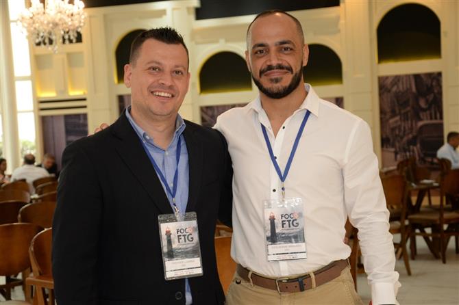 Emerson Camilo, CEO, e Guilherme Miranda, coordenador do Mais FTG, responsável pela implementação do terrestre