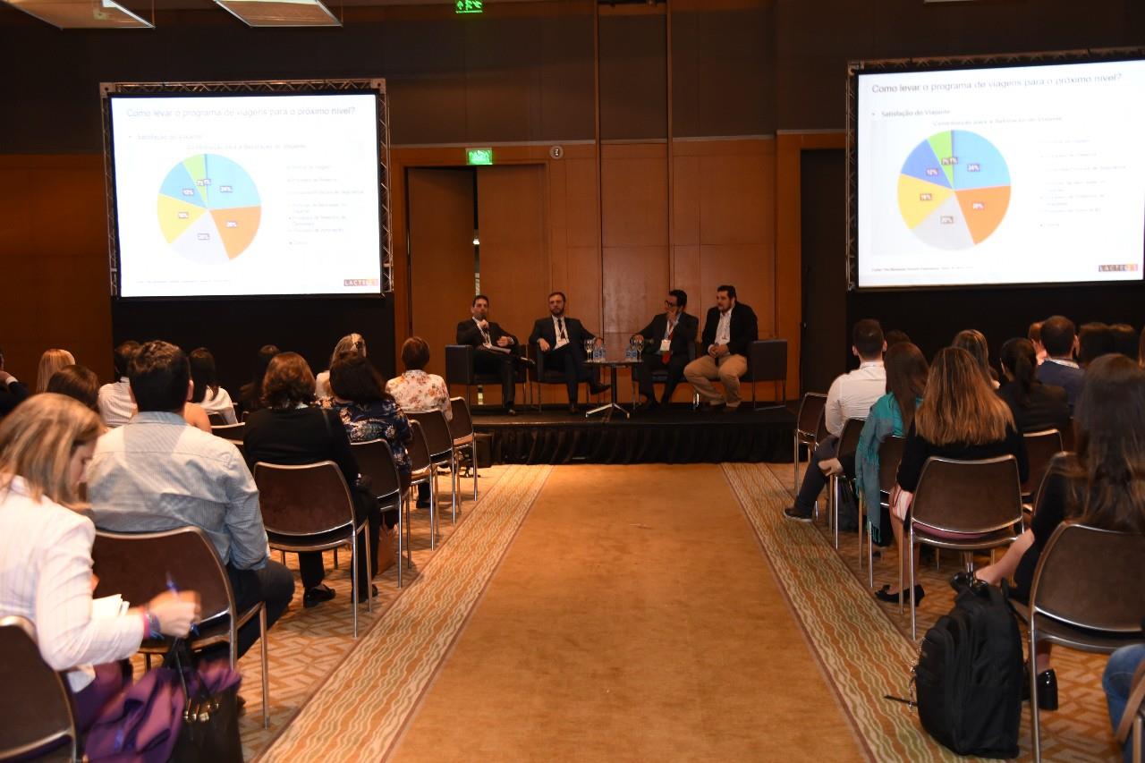 Ney Neto, da MCI Brasil, palestra durante primeira sessão do evento