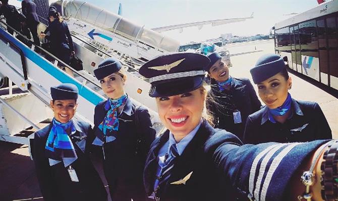 No Brasil, as mulheres representam apenas 2% dos tripulantes técnicos na aviação comercial