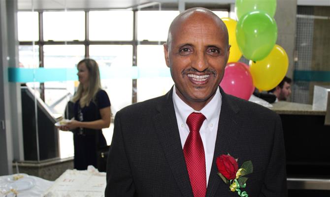 Tewolde Gebremariam, diretor executivo da Ethiopian airlines