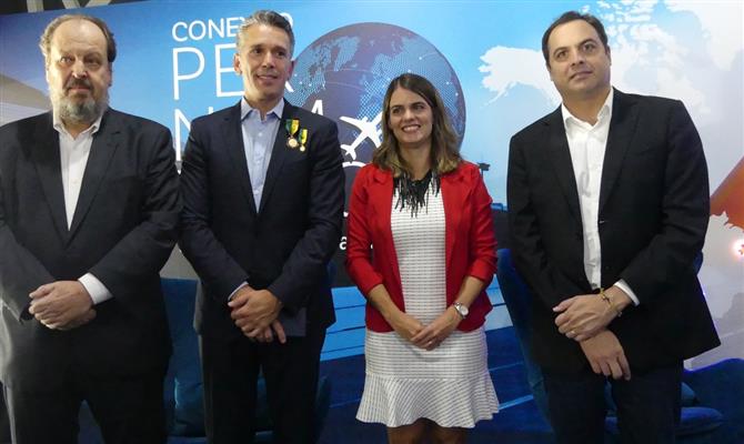 Eduardo Sanovicz, Felipe Carreras, Ana Paula Vilaça e Paulo Câmara