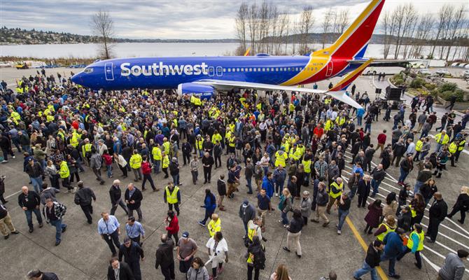 Aeronave Boeing 737 de número 10 mil será entregue à Southwest Airlines