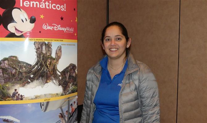 Fernanda Vanetta, CFO da Pegasus Transportation, participou do treinamento realizado hoje em Orlando