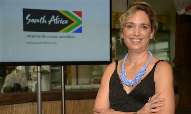 A country manager do Turismo da África do Sul no Brasil, Tati Isler