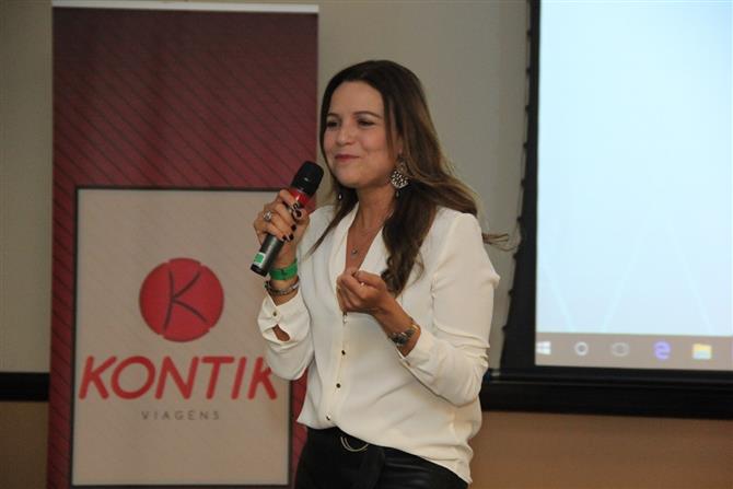 A diretora executiva do Grupo Kontik, Daniela Coelho