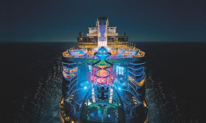 Symphony of the Seas, da Royal Caribbean, faz parte da campanha de incentivo
