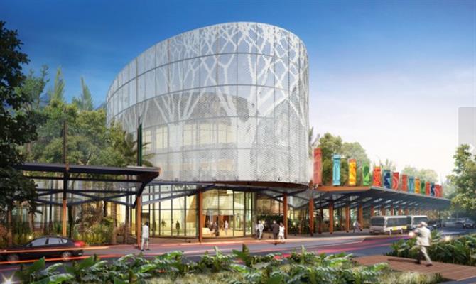O novo centro tem área de 15,6 mil metros quadrados