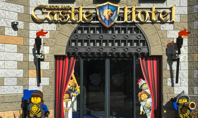 O Legoland Castle Hotel foi fechado, assim como o Legoland Hotel e o parque do complexo