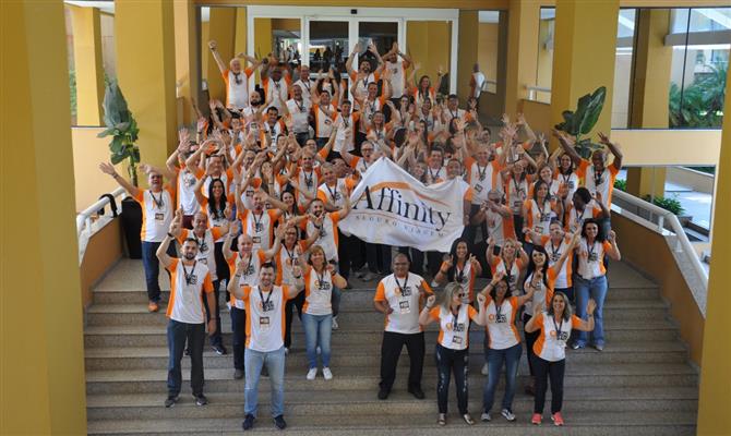 A equipe Affinity vibra com a realização de mais uma convenção