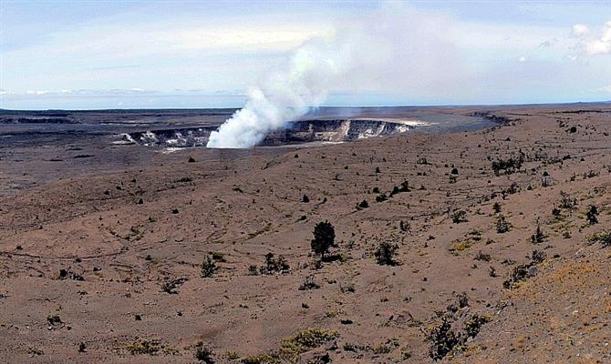 Vulcão Kilauea, no Havaí