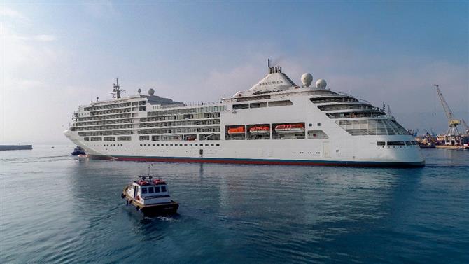 Silver Spirit, uma das embarcações do Siversea Cruises 