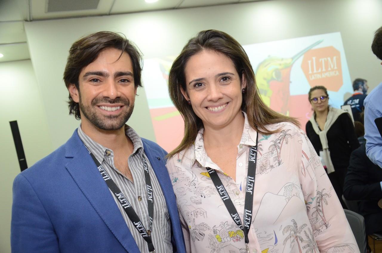 Rodolfo Vega, do Explora, e Maria Alice Cavalcanti, da The Global Nomads, representante dos hotéis no Brasil