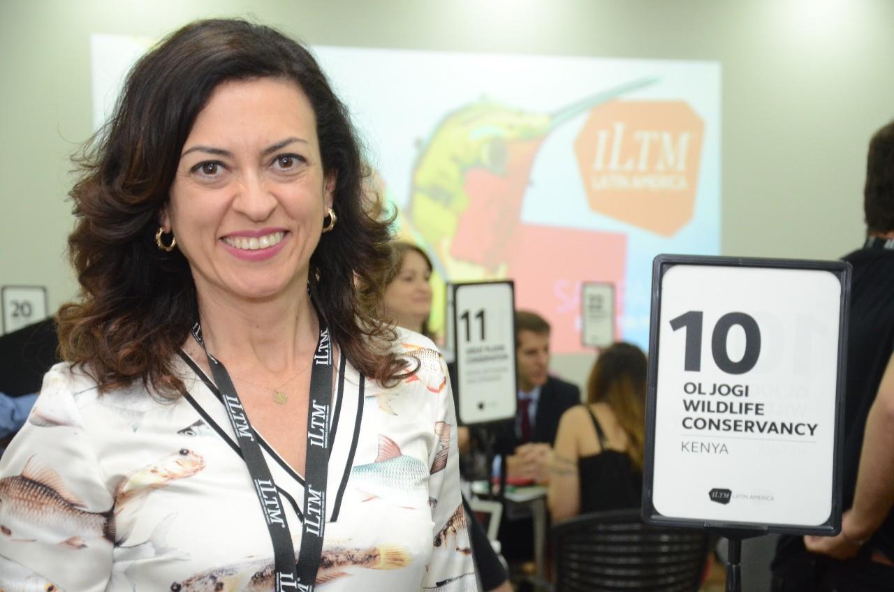 A diretora de Vendas para América Latina do Ol Jogi Wildlife, Verónica Aragüés
