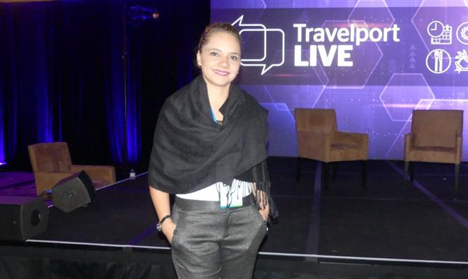 A gerente geral para o México e a América Central da Travelport, Luisa Cabrera