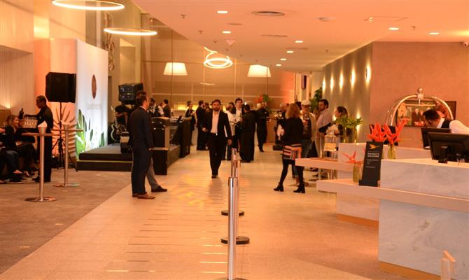 Lobby do novo Grand Mercure