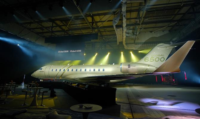 O novo Bombardier Global 6500