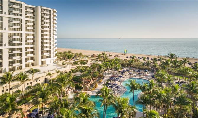 O Marriott Fort Lauderdale é um dos hotéis da região com ofertas até setembro