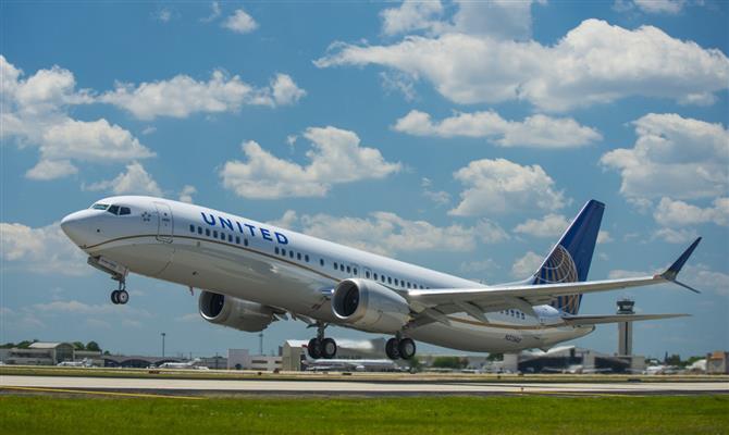 United recebeu recentemente o Boeing 737-9 Max