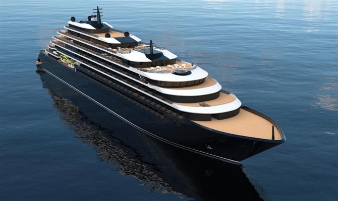 Projeto da embarcação do Ritz-Carlton Yacht Collection