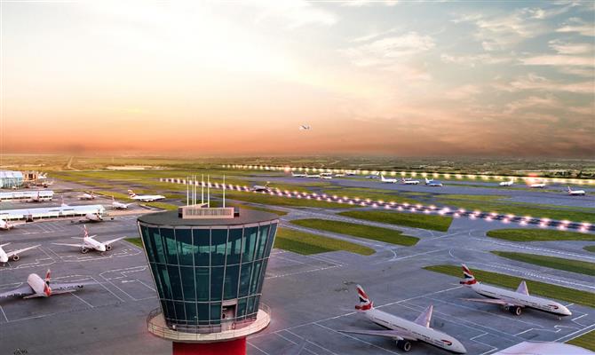 O limite de 100 mil passageiros por dia será retirado em 29 de outubro pelo aeroporto de Heathrow