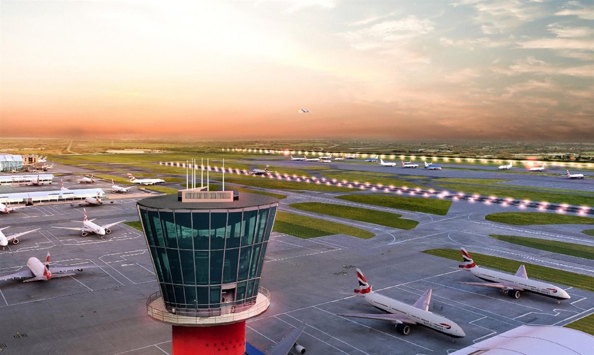Aeroporto de Londres é o mais conectado do mundo em 2025