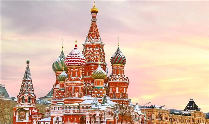 Moscou, junto a São Petersburgo, deverá ser a cidade mais visitada durante a Copa