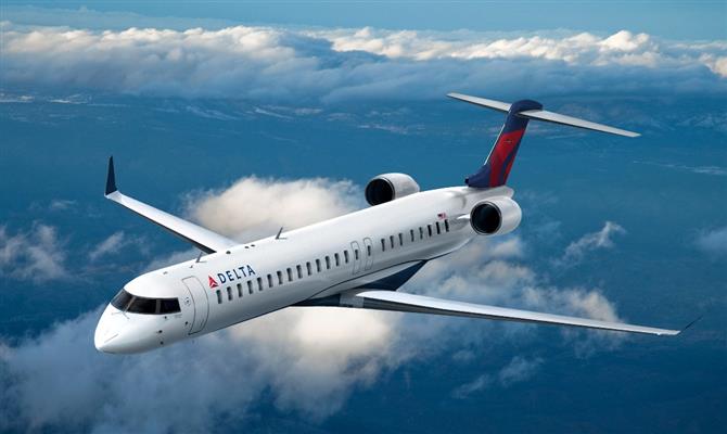  CRJ900 com nova cabine será estreado pela Delta ainda em 2018