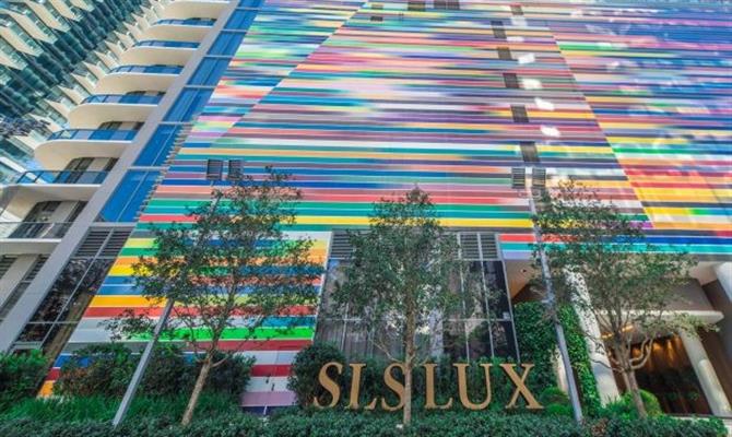 O SLS Lux Brickell Miami (EUA) é um dos empreendimentos do SBE Entertainment Group