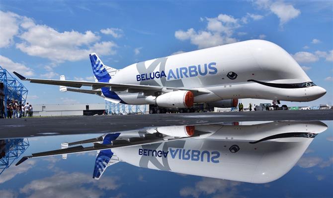 Nova geração Beluga, o XL, comportará ainda mais carga para transportes da Airbus