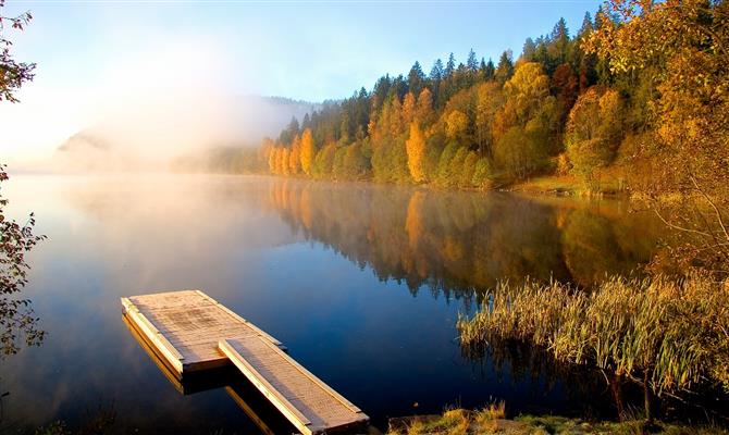 Cores do outono na Noruega