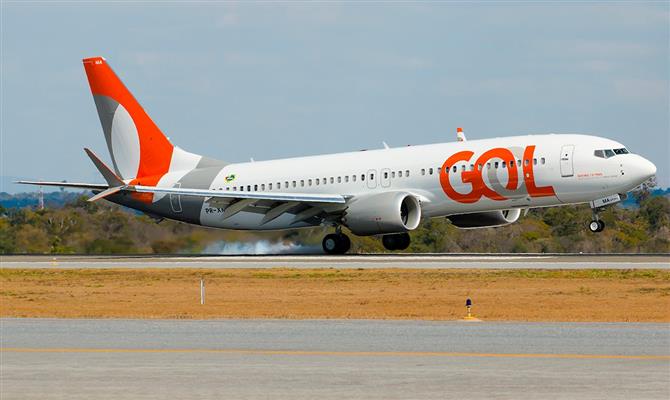 A Gol está fechando 2021 com 28 aeronaves Boeing 737 Max 8