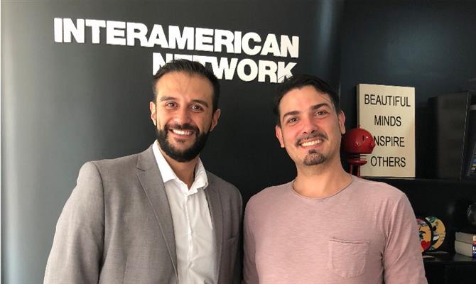 Neto Fernandes, executivo de Trade Marketing, e Pietro Botelho, gerente digital de Marketing