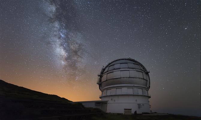  O Gran Telescopio Canarias, na Espanha