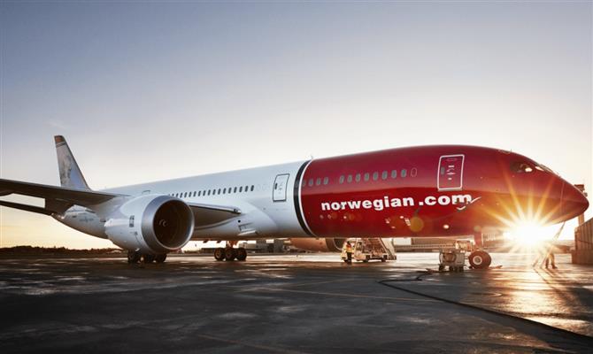 Norwegian Air, uma das maiores low costs do mundo, devem iniciar em breve voos ao Brasil