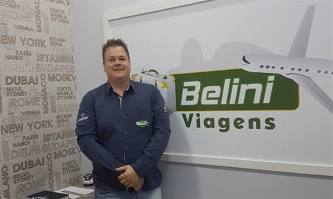 Alex Belini, proprietário da Belini Viagens
