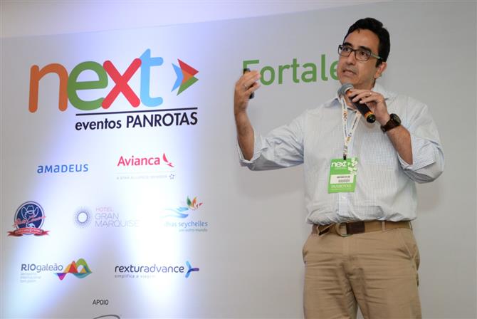 Gustavo Syllos, da Slaviero Hotéis conversou sobre tecnologia em Fortaleza