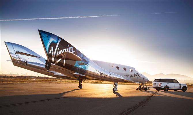 Espaçonave Unity, da Virgin Galactic, irá ao espaço com turistas ao preço de US$ 250 mil por pessoa