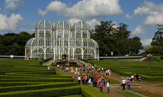 O Jardim Botânico é um das atrações da cidade que têm evitado aglomeração