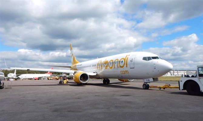 Flybondi conta com cinco Boeing 737-800 NG