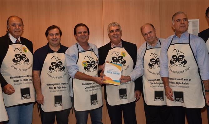 Representantes políticos envolvidos com a cidade marcaram presença no evento