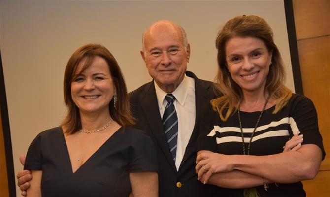 Ana Maria Donato, Guillermo Alcorta e Jeanine Pires, sócios da Matcher