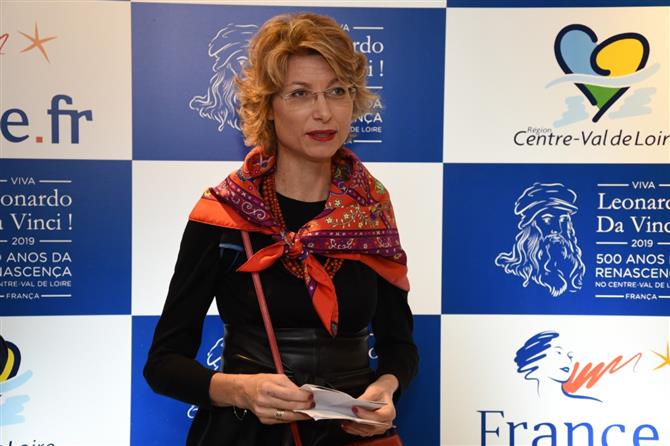Caroline Putnoki, diretora da Atout France para a América do Sul