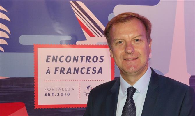 Jean-Marc Pouchol, da Air France-KLM, comemora resultados
