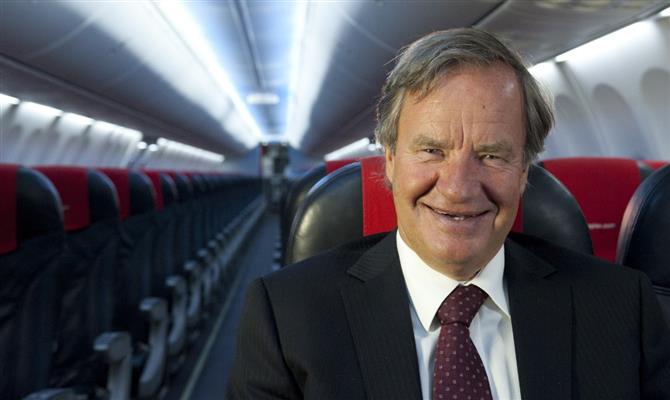 Bjorn Kjos, fundador e CEO da Norwegian Air, planeja aposentadoria nos próximos anos