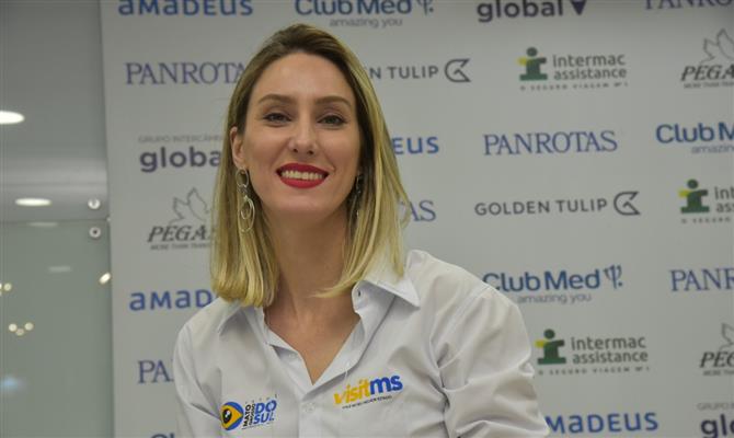 Karla Cavalcanti, gerente de Mercado da Fundação de Turismo de Mato Grosso do Sul