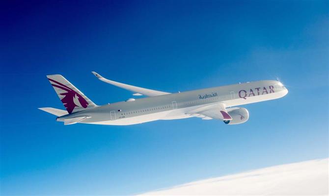 Qatar Airways foi eleita a melhor companhia aérea do mundo na pesquisa Skytrax